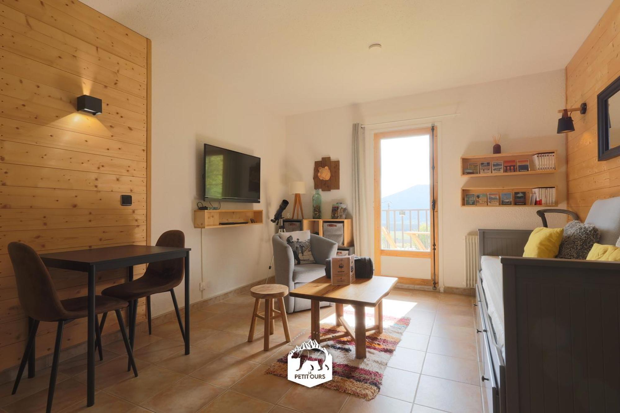 Le Petit Ours & Le Petit Cerf - Studios Vue Lac & Montagnes Les Angles  Exterior photo