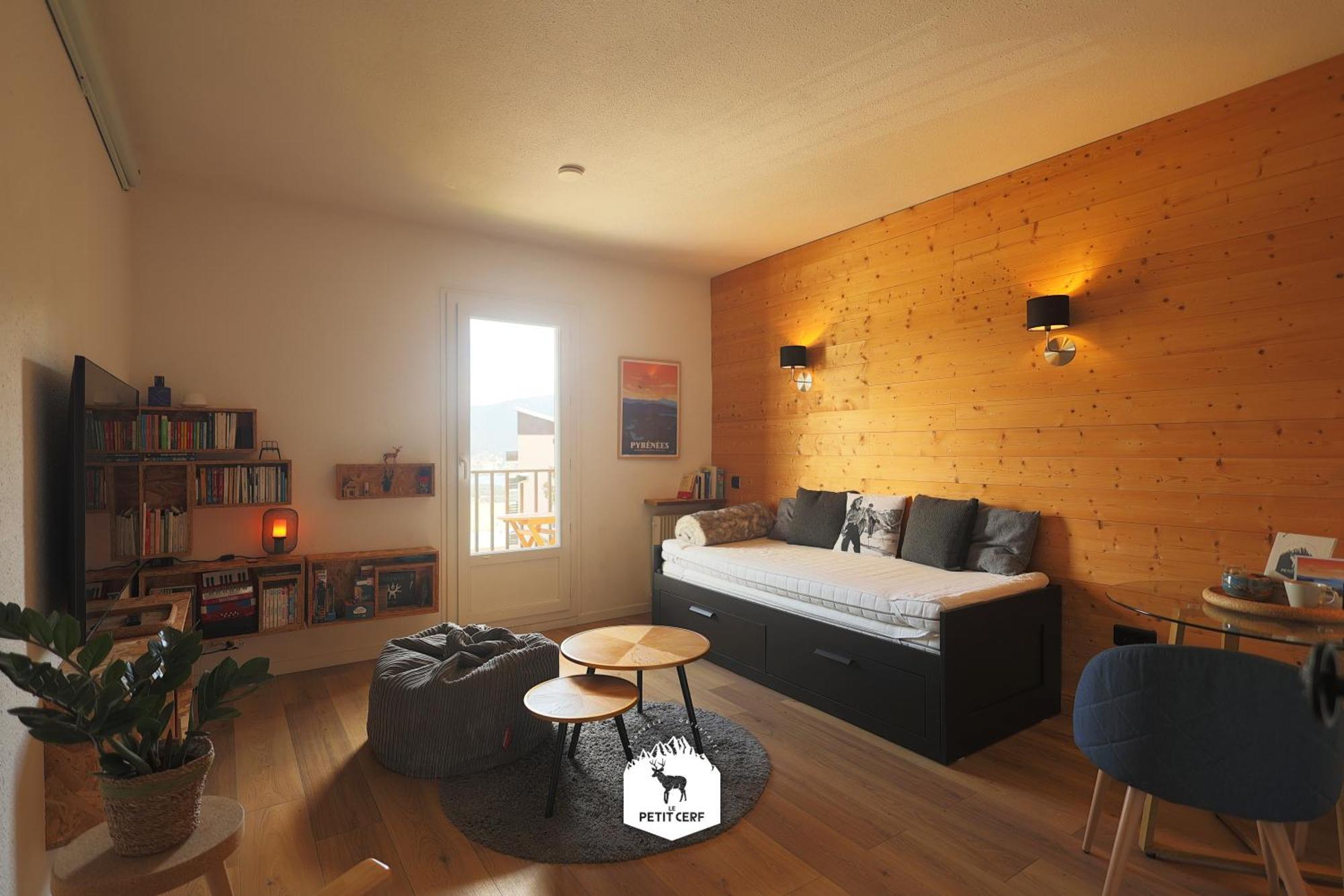 Le Petit Ours & Le Petit Cerf - Studios Vue Lac & Montagnes Les Angles  Exterior photo