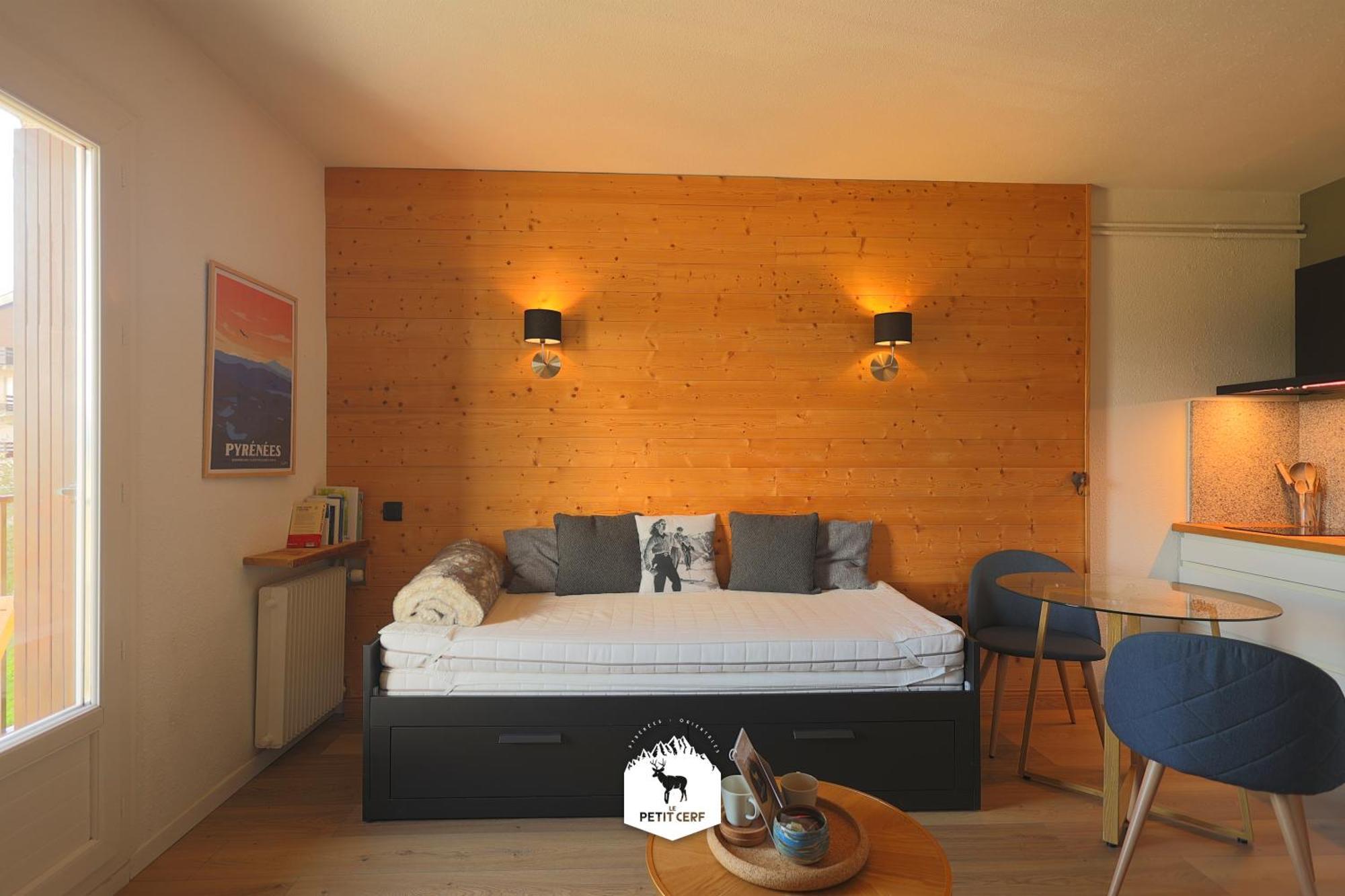 Le Petit Ours & Le Petit Cerf - Studios Vue Lac & Montagnes Les Angles  Exterior photo